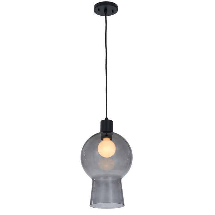 Kalco 517911MB One Light Mini Pendant, Matte Black