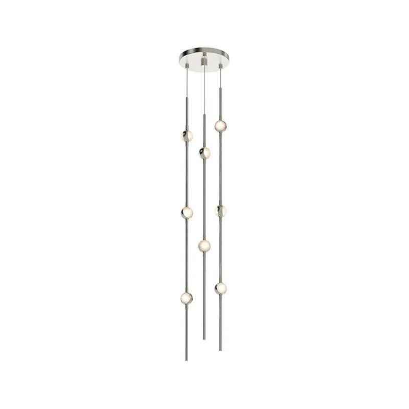 Sonneman 2161.13C-S-27 LED Pendant, Satin Nickel
