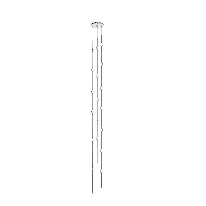 Sonneman 2161.13W-T-27 LED Pendant, Satin Nickel
