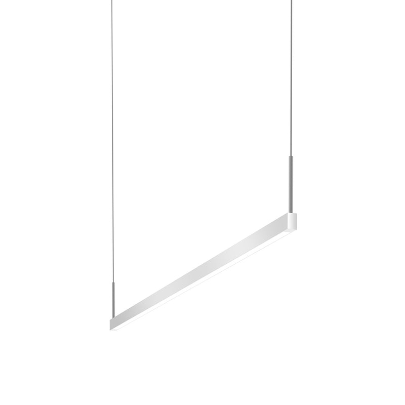 Sonneman 2816.16-4-27 LED Pendant, Bright Satin Aluminum