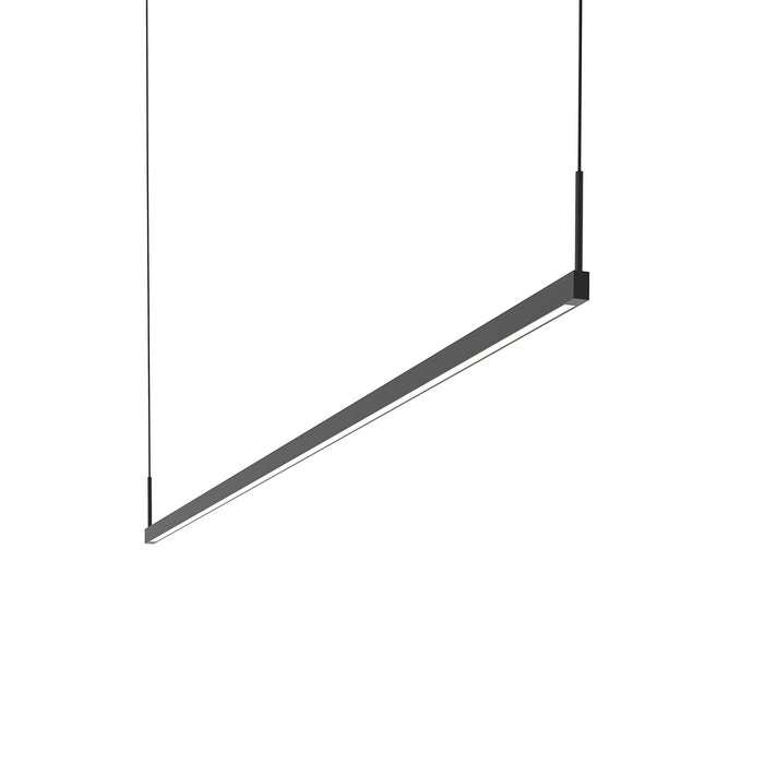 Sonneman 2818.25-6-27 LED Pendant, Satin Black