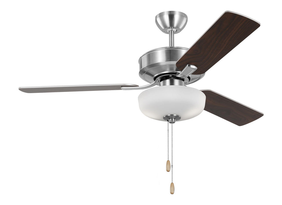 Generation Lighting 3LD48BSD 48" Ceiling Fan, Brushed Steel