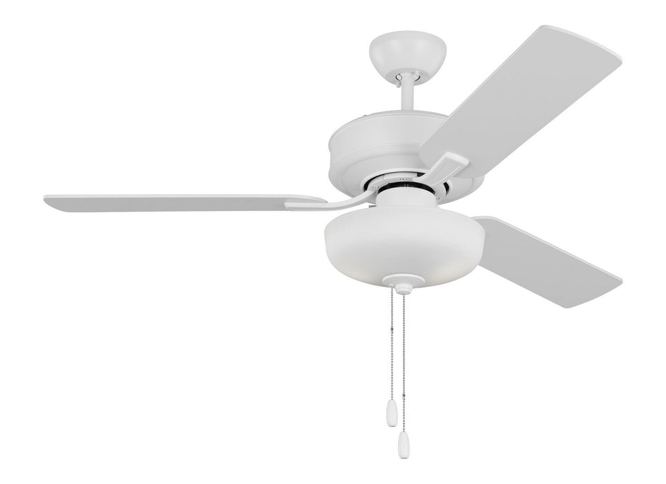 Generation Lighting 3LD48RZWD 48" Ceiling Fan, Matte White