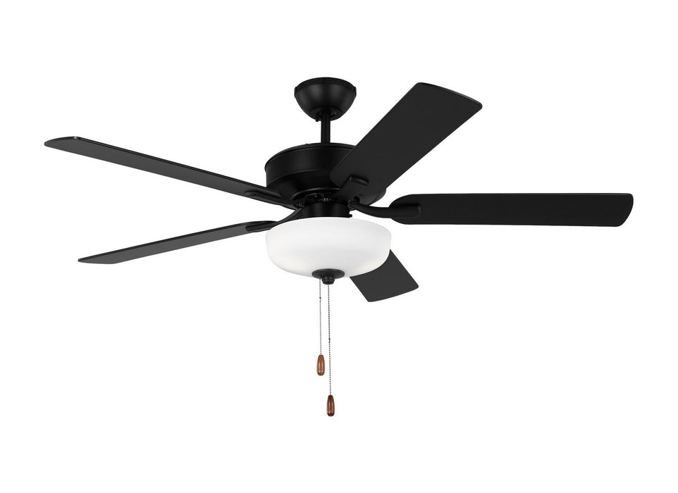 Generation Lighting 5LDDC52MBKD 52" Ceiling Fan, Midnight Black