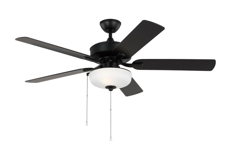 Generation Lighting 5LDO52MBKD 52" Ceiling Fan, Midnight Black