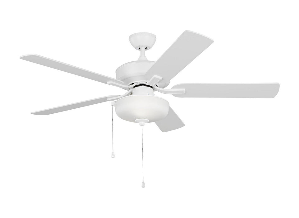 Generation Lighting 5LDO52RZWD 52" Ceiling Fan, Matte White