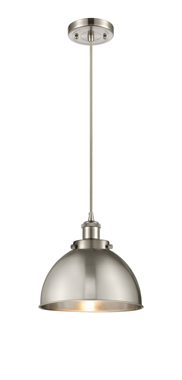 Innovations 916-1P-SN-MFD-10-SN-LED LED Mini Pendant, Brushed Satin Nickel