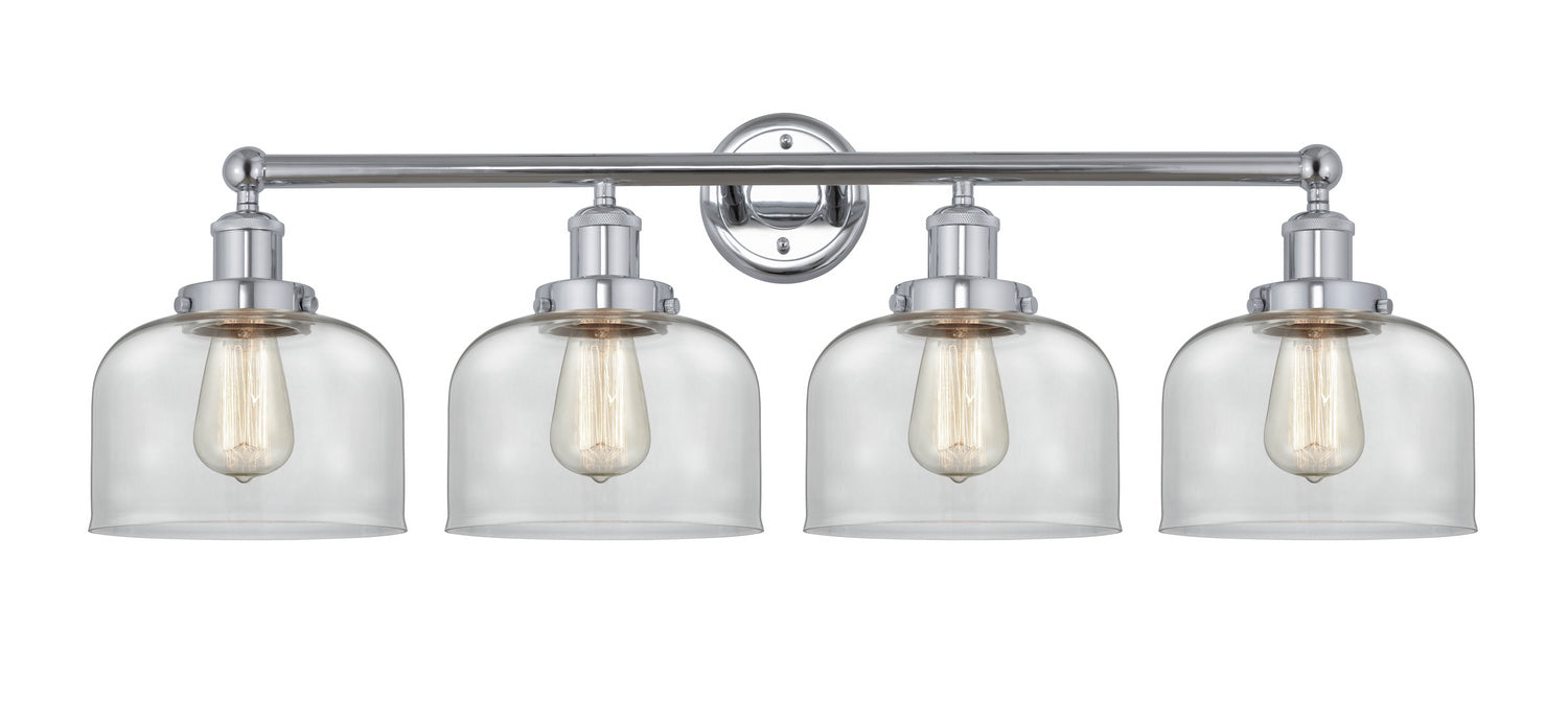 Innovations 616-4W-PC-G72 Four Light Bath Vanity, Polished Chrome