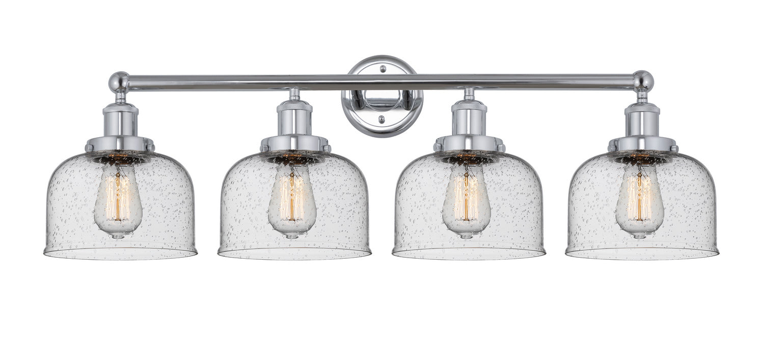 Innovations 616-4W-PC-G74 Four Light Bath Vanity, Polished Chrome