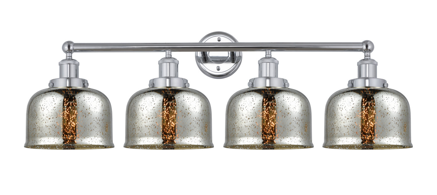 Innovations 616-4W-PC-G78 Four Light Bath Vanity, Polished Chrome