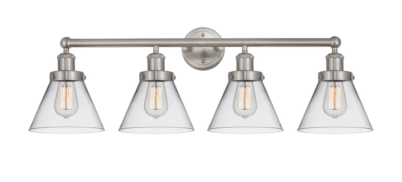 Innovations 616-4W-SN-G42 Four Light Bath Vanity, Brushed Satin Nickel
