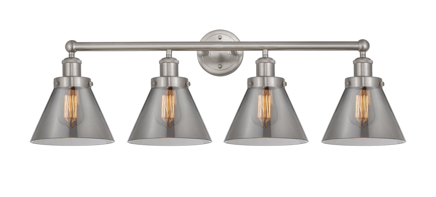 Innovations 616-4W-SN-G43 Four Light Bath Vanity, Brushed Satin Nickel