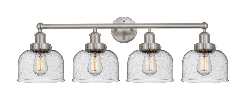 Innovations 616-4W-SN-G74 Four Light Bath Vanity, Brushed Satin Nickel