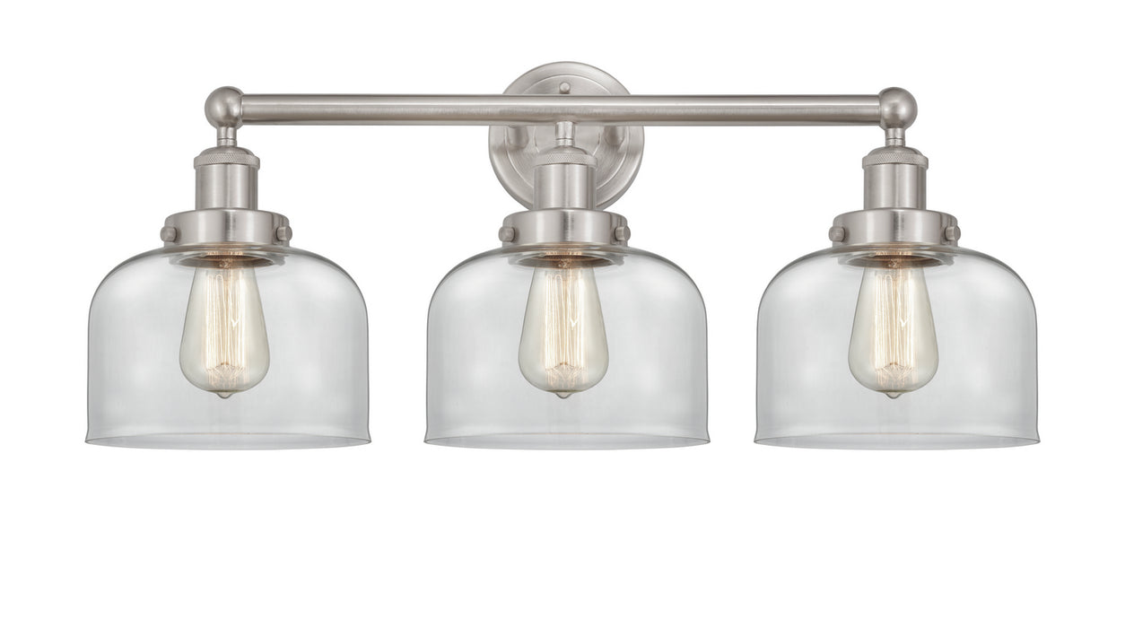 Innovations 616-3W-SN-G72 Three Light Bath Vanity, Brushed Satin Nickel