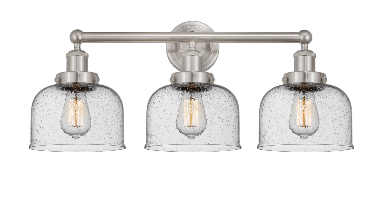 Innovations 616-3W-SN-G74 Three Light Bath Vanity, Brushed Satin Nickel