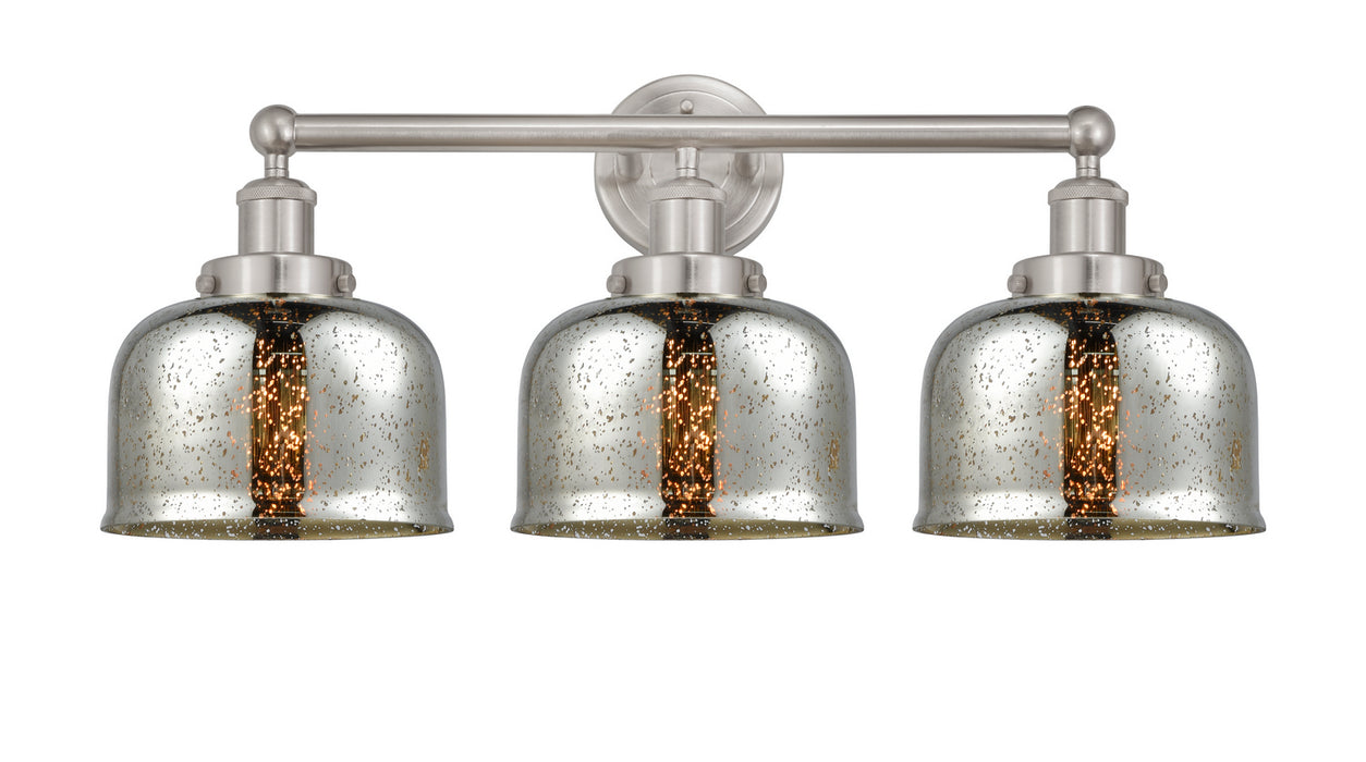 Innovations 616-3W-SN-G78 Three Light Bath Vanity, Brushed Satin Nickel