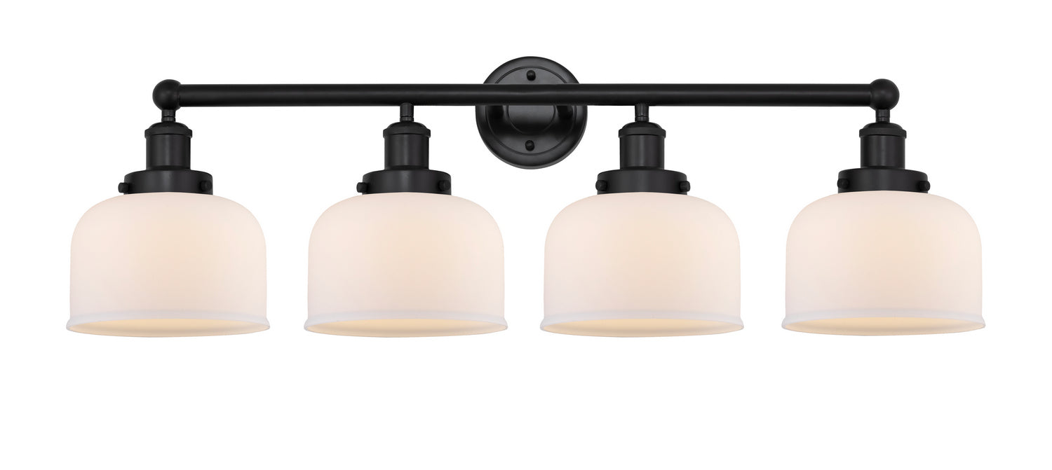 Innovations 616-4W-BK-G71 Four Light Bath Vanity, Matte Black
