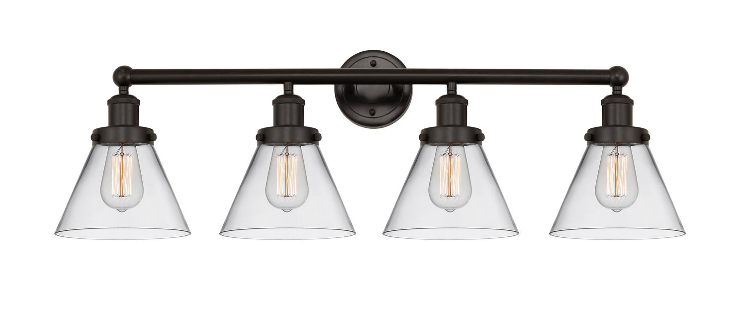 Innovations 616-4W-OB-G42 Four Light Bath Vanity, Oil Rubbed Bronze