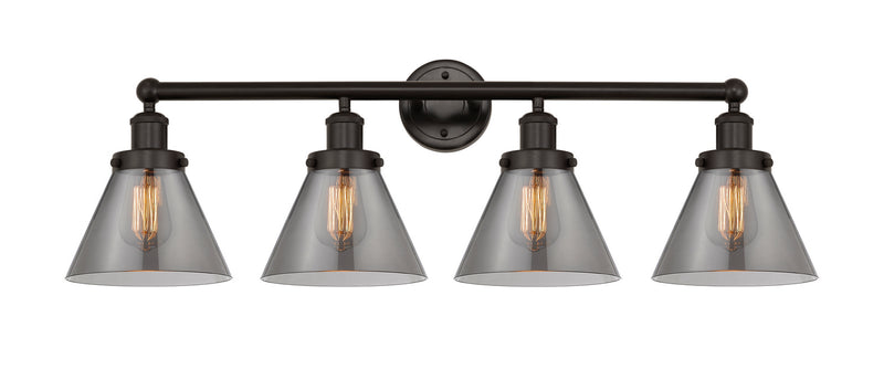 Innovations 616-4W-OB-G43 Four Light Bath Vanity, Oil Rubbed Bronze