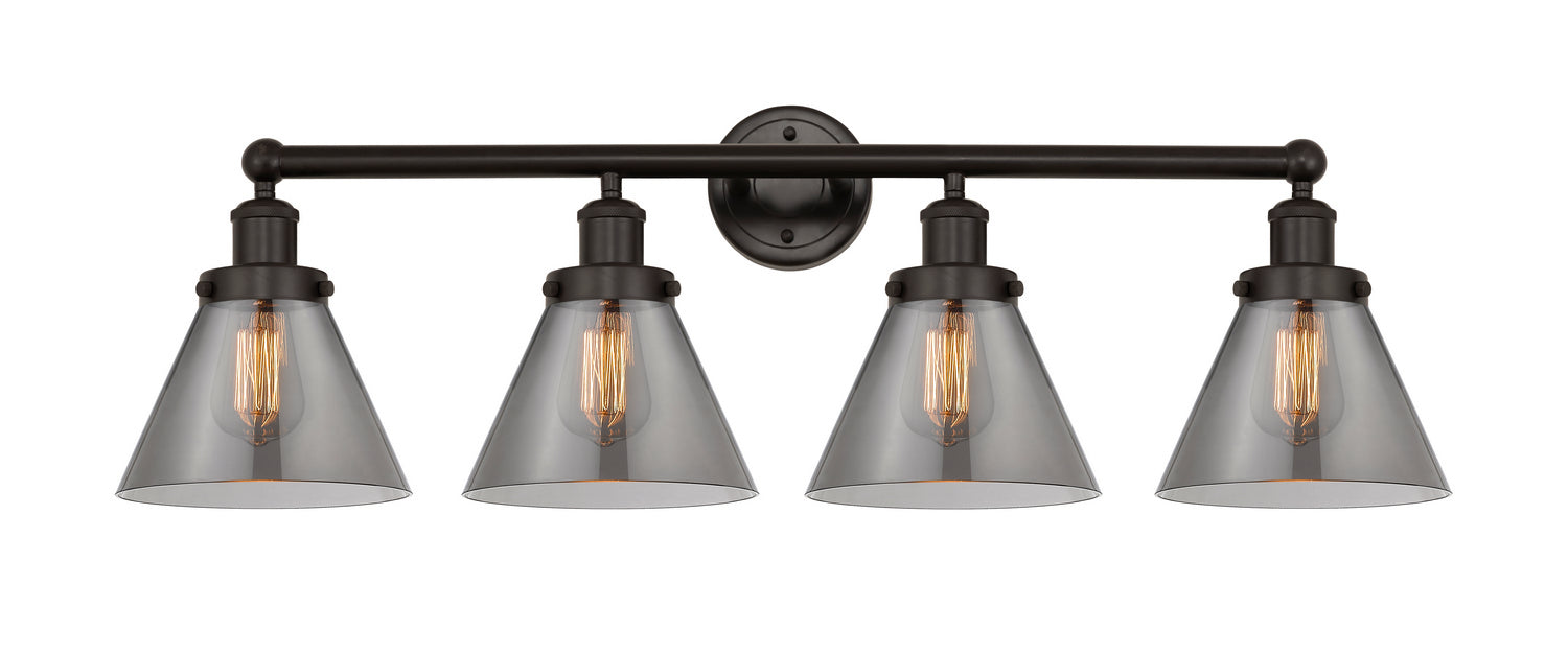 Innovations 616-4W-OB-G43 Four Light Bath Vanity, Oil Rubbed Bronze