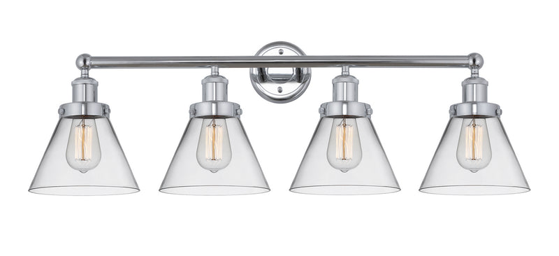 Innovations 616-4W-PC-G42 Four Light Bath Vanity, Polished Chrome