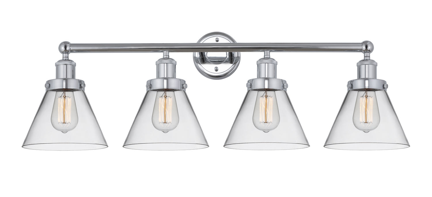 Innovations 616-4W-PC-G42 Four Light Bath Vanity, Polished Chrome