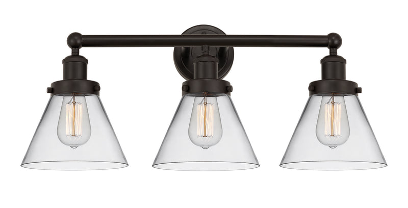 Innovations 616-3W-OB-G42 Three Light Bath Vanity, Oil Rubbed Bronze