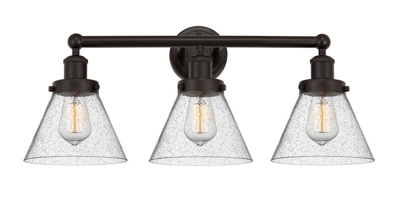 Innovations 616-3W-OB-G44 Three Light Bath Vanity, Oil Rubbed Bronze