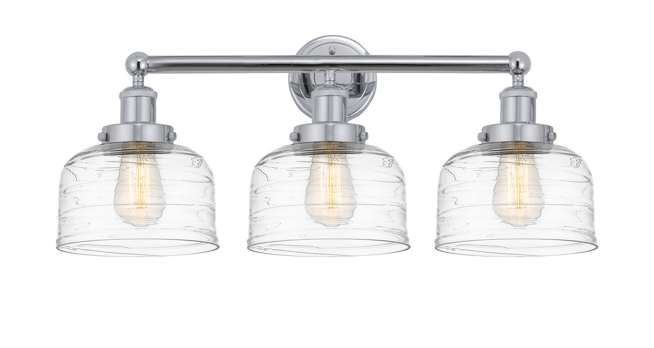 Innovations 616-3W-PC-G713 Three Light Bath Vanity, Polished Chrome