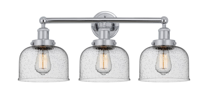 Innovations 616-3W-PC-G74 Three Light Bath Vanity, Polished Chrome