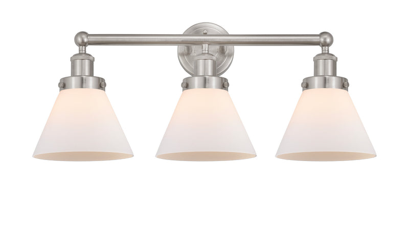 Innovations 616-3W-SN-G41 Three Light Bath Vanity, Brushed Satin Nickel