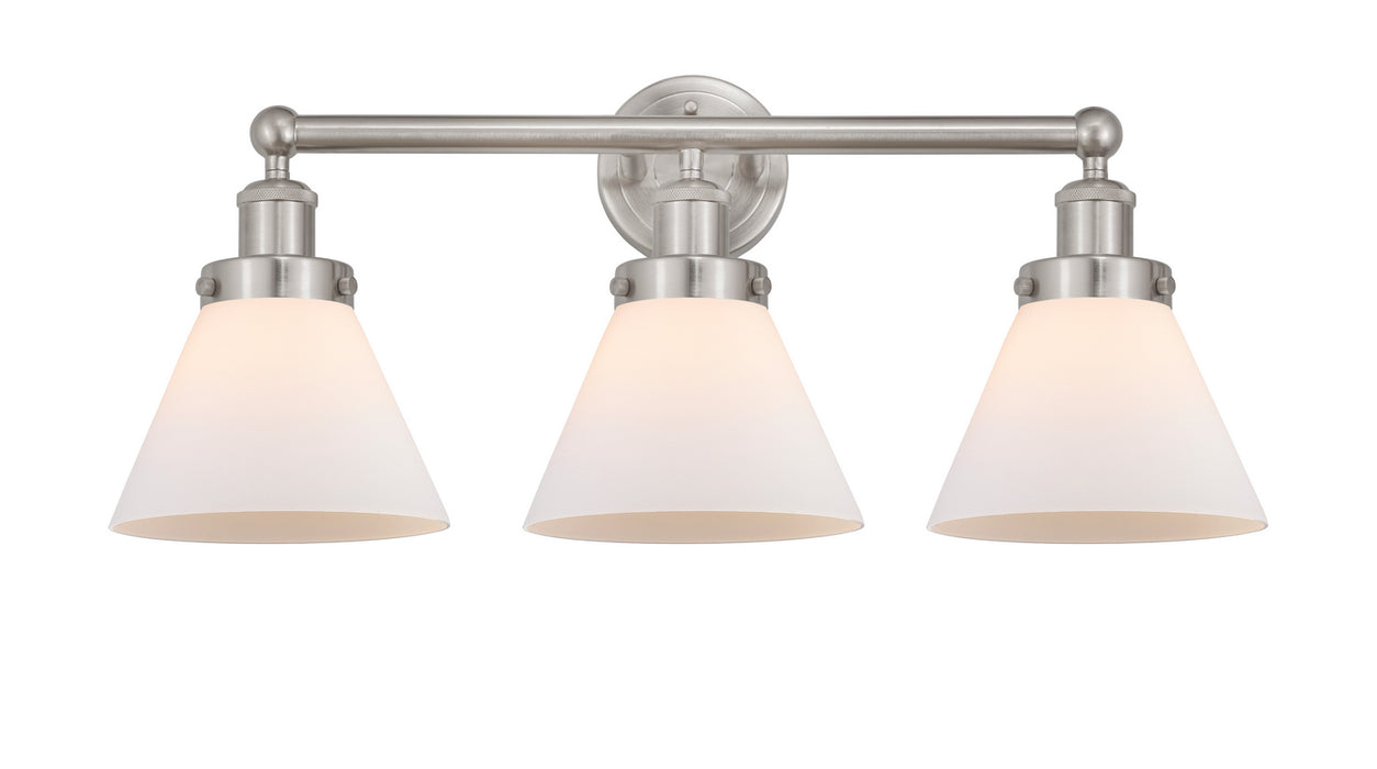Innovations 616-3W-SN-G41 Three Light Bath Vanity, Brushed Satin Nickel