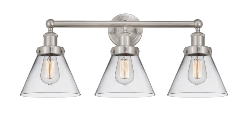 Innovations 616-3W-SN-G42 Three Light Bath Vanity, Brushed Satin Nickel