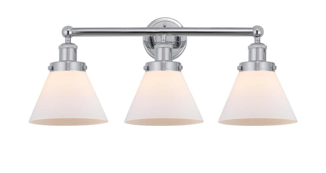 Innovations 616-3W-PC-G41 Three Light Bath Vanity, Polished Chrome