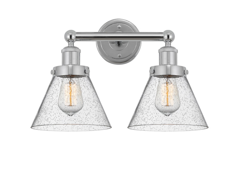 Innovations 616-2W-PC-G44 Two Light Bath Vanity, Polished Chrome
