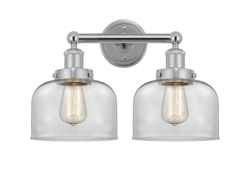 Innovations 616-2W-PC-G72 Two Light Bath Vanity, Polished Chrome