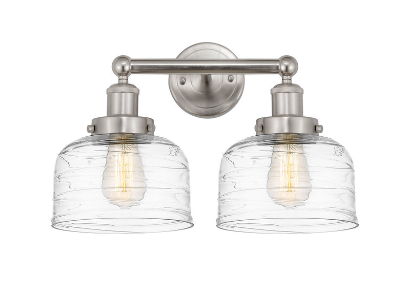 Innovations 616-2W-SN-G713 Two Light Bath Vanity, Brushed Satin Nickel