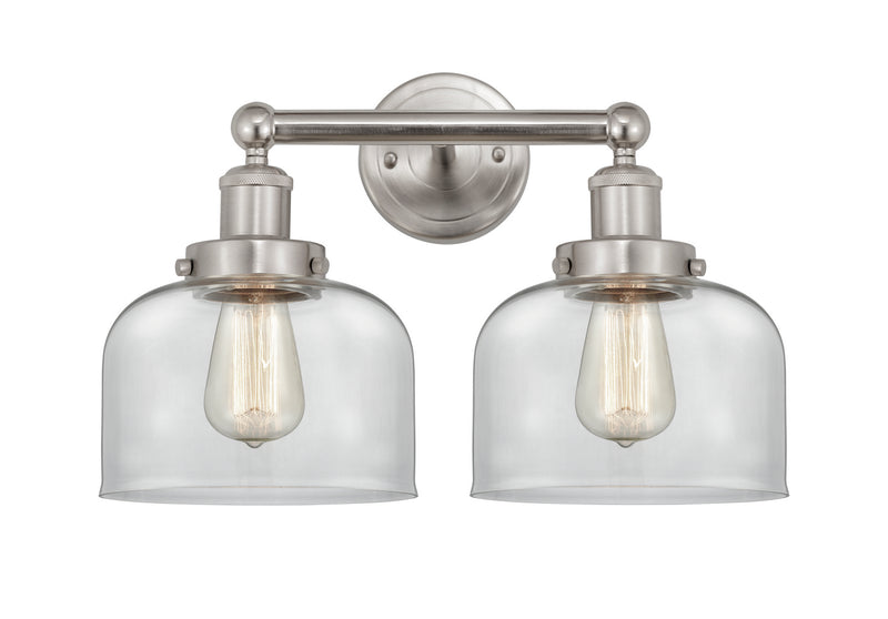 Innovations 616-2W-SN-G72 Two Light Bath Vanity, Brushed Satin Nickel