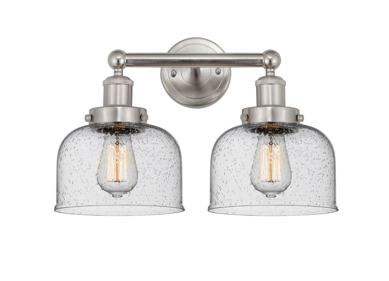 Innovations 616-2W-SN-G74 Two Light Bath Vanity, Brushed Satin Nickel