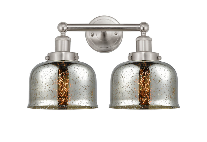 Innovations 616-2W-SN-G78 Two Light Bath Vanity, Brushed Satin Nickel