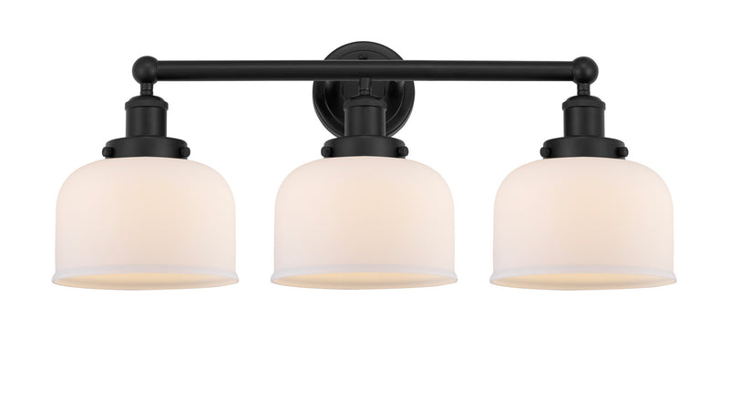 Innovations 616-3W-BK-G71 Three Light Bath Vanity, Matte Black