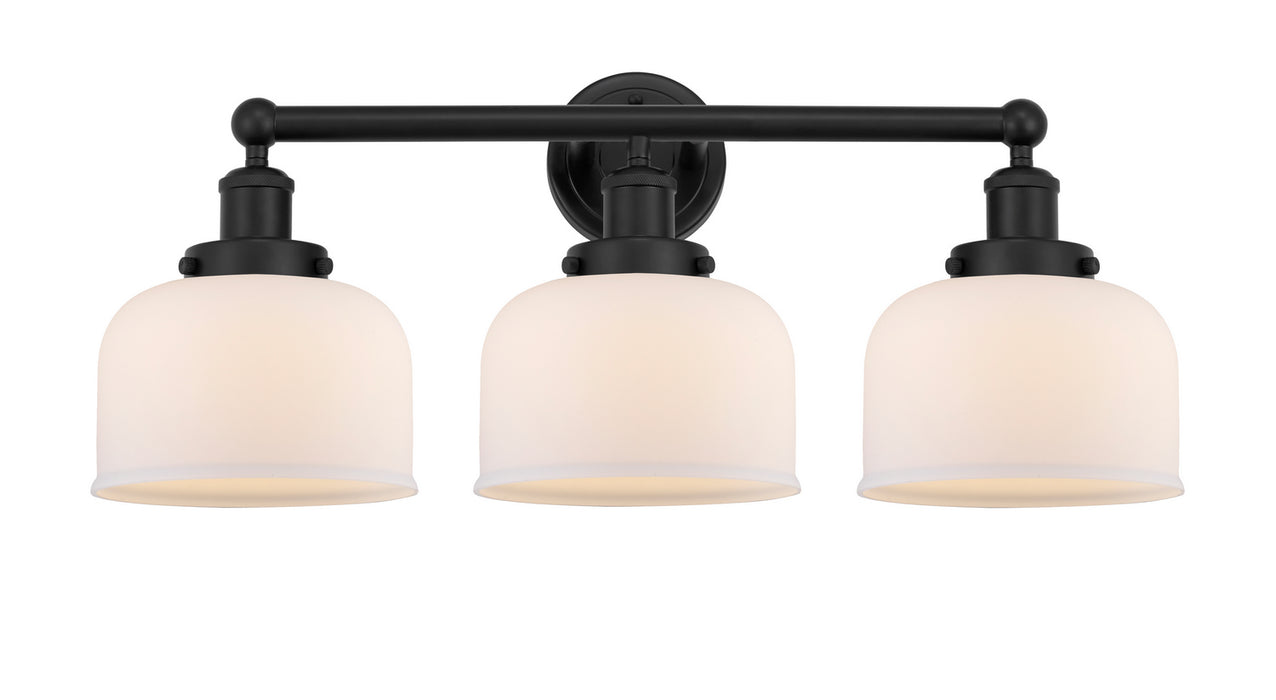 Innovations 616-3W-BK-G71 Three Light Bath Vanity, Matte Black