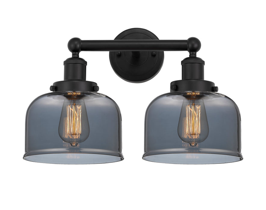 Innovations 616-2W-BK-G73 Two Light Bath Vanity, Matte Black