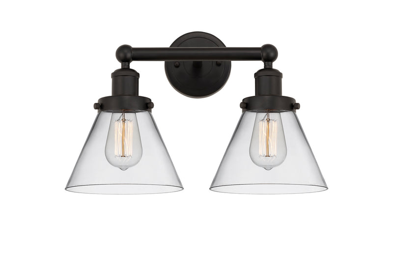 Innovations 616-2W-OB-G42 Two Light Bath Vanity, Oil Rubbed Bronze