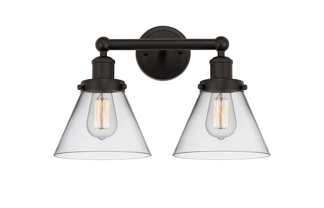 Innovations 616-2W-OB-G42 Two Light Bath Vanity, Oil Rubbed Bronze