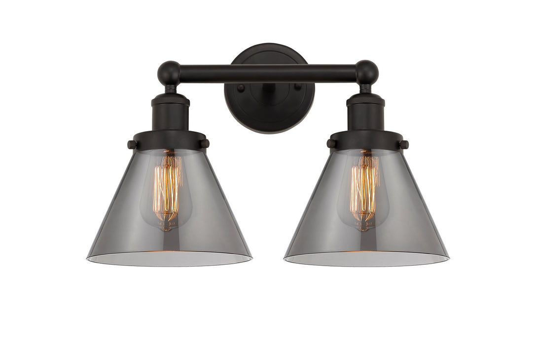 Innovations 616-2W-OB-G43 Two Light Bath Vanity, Oil Rubbed Bronze