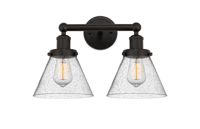 Innovations 616-2W-OB-G44 Two Light Bath Vanity, Oil Rubbed Bronze