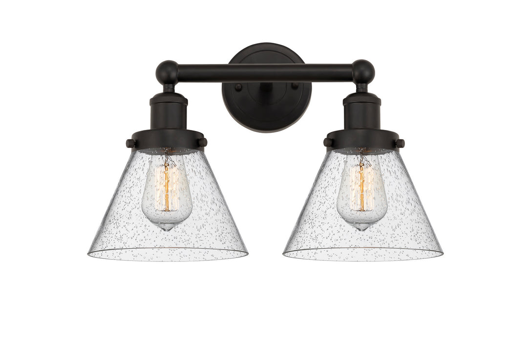 Innovations 616-2W-OB-G44 Two Light Bath Vanity, Oil Rubbed Bronze