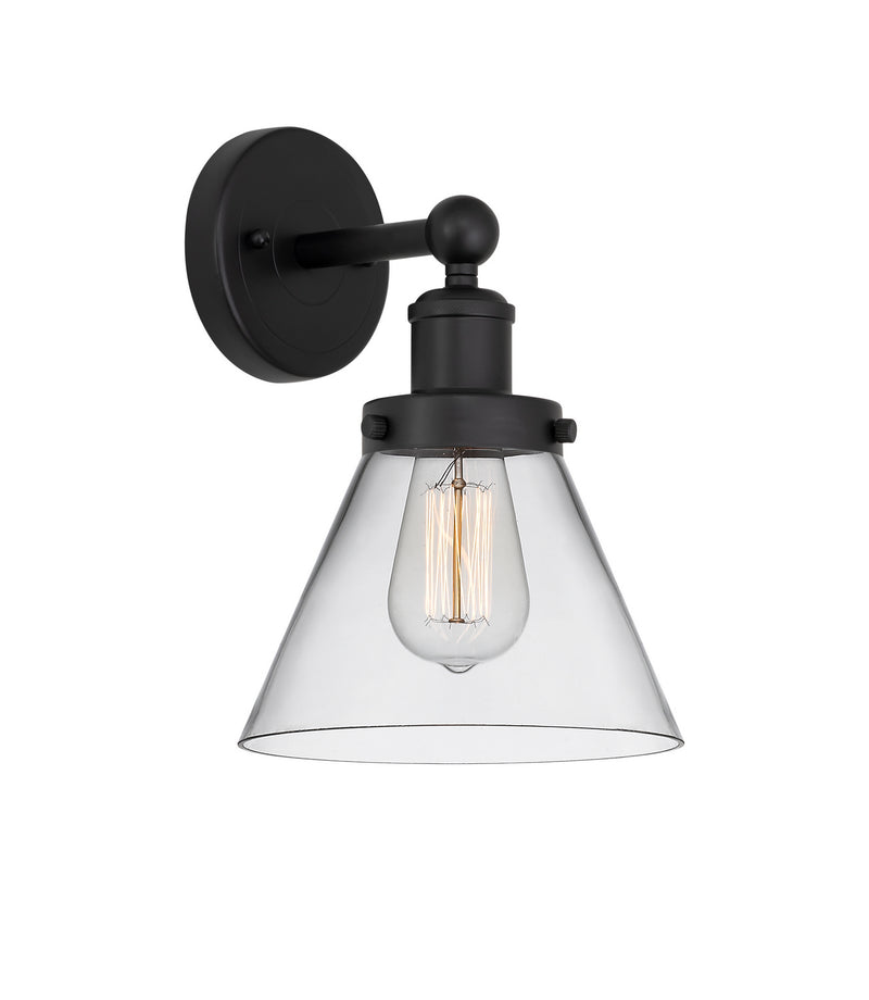 Innovations 616-1W-BK-G42 One Light Wall Sconce, Matte Black