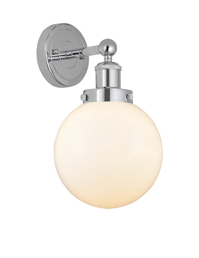 Innovations 616-1W-PC-G201-8 One Light Wall Sconce, Polished Chrome